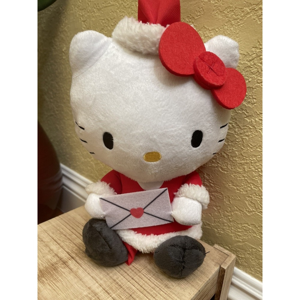 Hello Kitty Christmas  Plush Doll Used 🎄